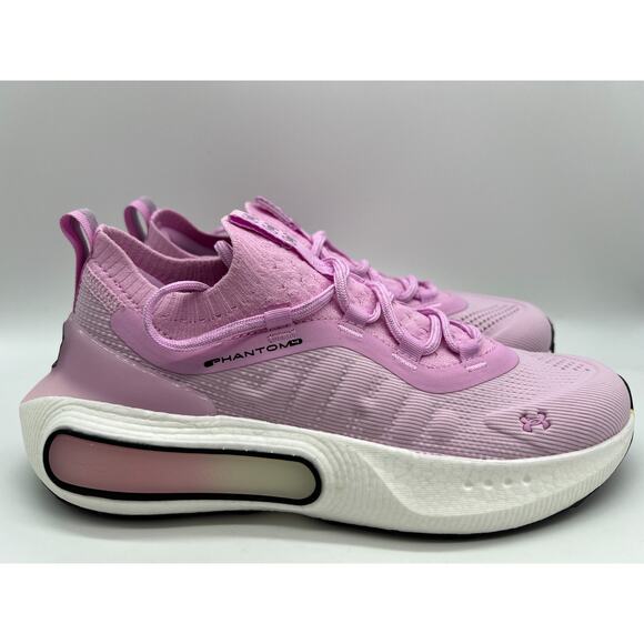 Under Armour Phantom 4 Stellar Pink 3027594-600 Women's Shoes Size 8.5 - Picture 1 of 12